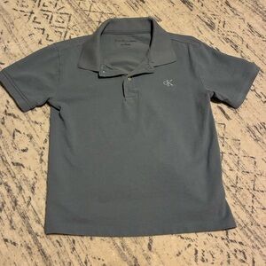 Calvin Klein Jeans Kids Polo in Slate Gray